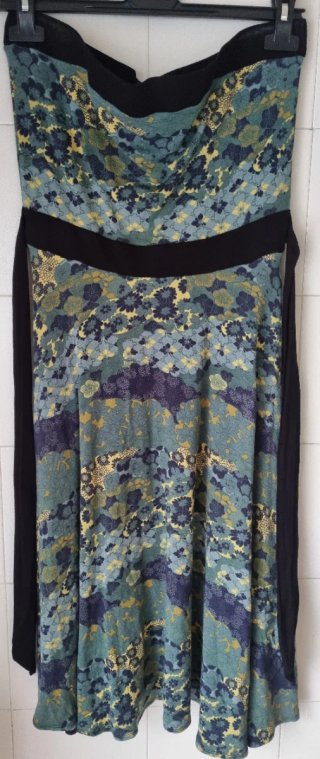 Vestito donna a fascia floreale Breeze tg L