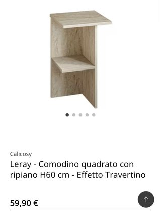 Tavolini simil marmo travertino