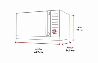 Microondas Balay Grill 3WG3112B 1000W