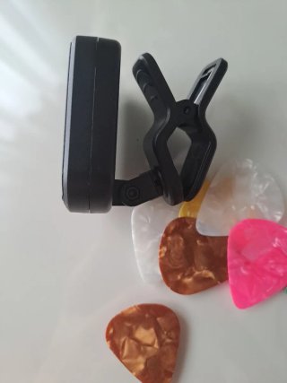 Púas, Porta Púas y Afinador Guitarra