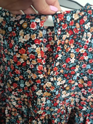 Vestido flores niña