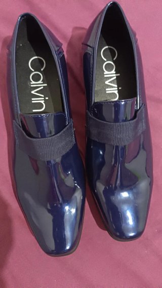 Zapatos Calvin Klein Azul Charol