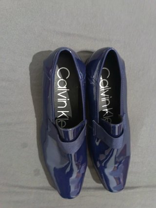 Zapatos Calvin Klein Azul Charol