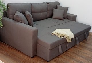 Sofá Cama Chaiselong, "Poufs", Arcon, ¡Oferta!