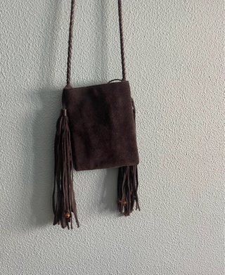 Bolso boho ante flecos