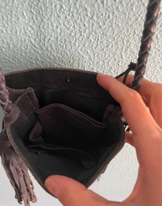 Bolso boho ante flecos