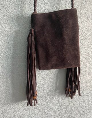 Bolso boho ante flecos