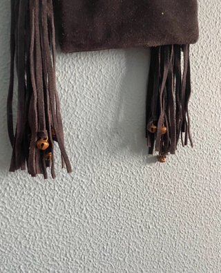 Bolso boho ante flecos