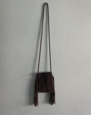Bolso boho ante flecos