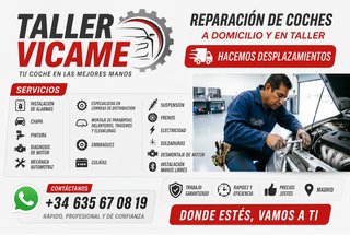 Mecánico a domicilio Madrid y alrededores