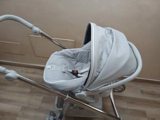 Carro Bebé Bebecar Trío V Pack Gris