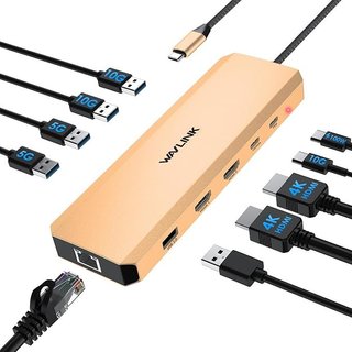 WAVLINK Estación acoplamiento para laptop