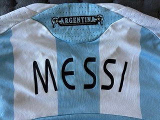 Camiseta Original Argentina Retro Messi Adidas