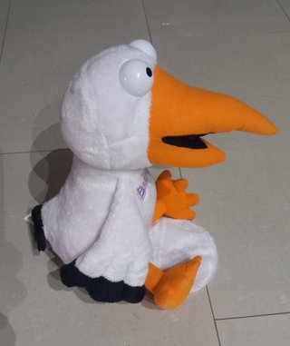 Cigüeña Beaky bellies peluche