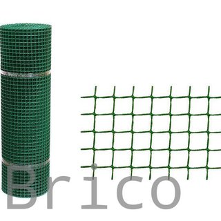 Malla Plástica - 5x5mm - 1,00x25 m - Verde