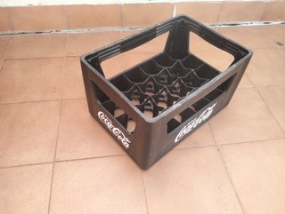 Lote Cajas Coca-Cola Plástico Vintage