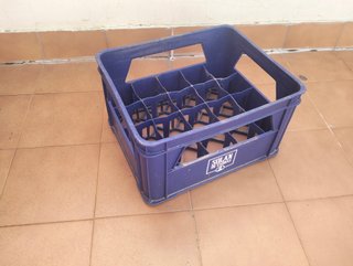 Lote Cajas Coca-Cola Plástico Vintage