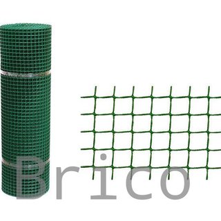 Malla Plástica - 43x43 mm - 1,00x25 m - Verde