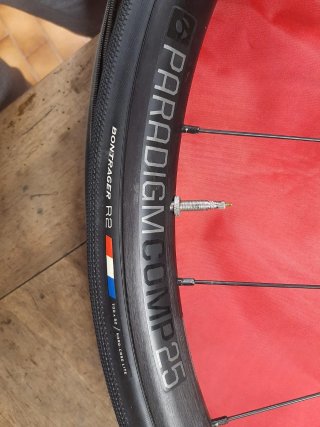 Ruote Bici Corsa Bontrager Paradigm Comp 25