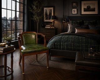 Poltrona Club Inglese in Pelle Stile Ralph Lauren