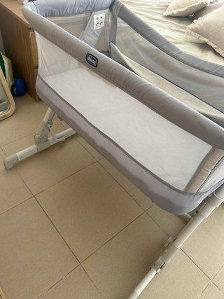 Minicuna Chicco gris