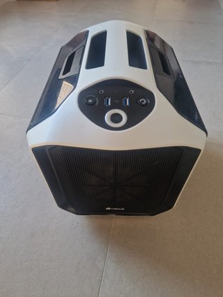 Caja PC Gaming Mini ITX Corsair Blanca/Negra