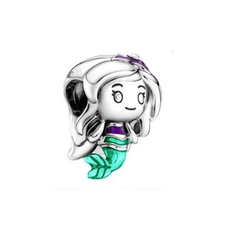 Charm Sirenita para pulsera de Plata - Ariel
