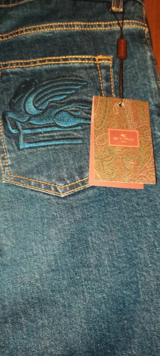 Jeans Etro Uomo Blu
