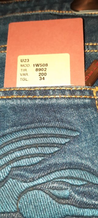 Jeans Etro Uomo Blu