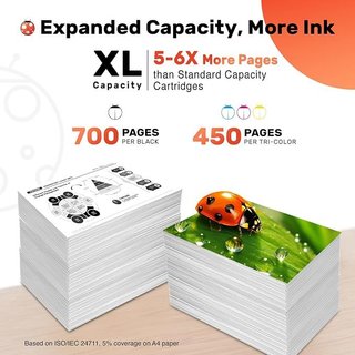 COCCINK 305XL Tinta HP DeskJet 2820e Negro y Color