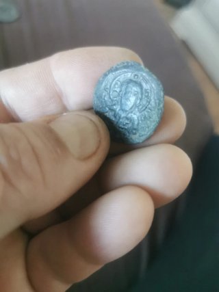 Moneda bizantina antigua