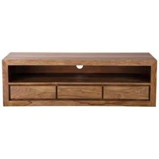 Mueble TV madera 3 cajones