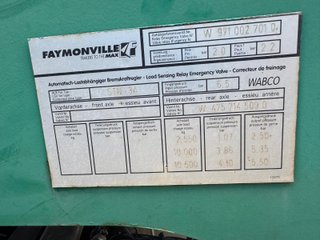 Góndola Faymonville extensible