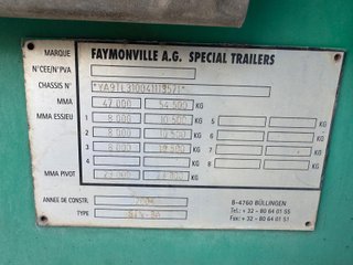 Góndola Faymonville extensible