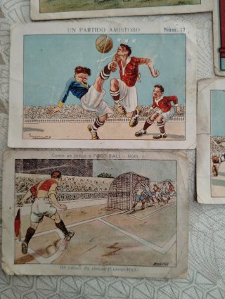 Cromos antiguos de fútbol