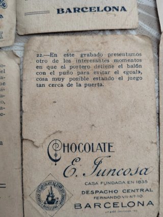 Cromos antiguos de fútbol