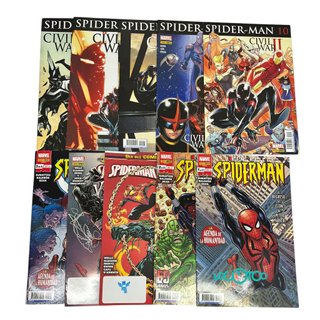 PACK 10 UDS. COMICS MARVEL SPIDERMAN