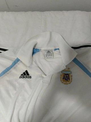 Polo Adidas Retro Argentina Blanco