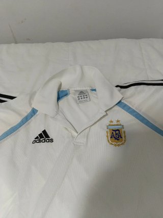 Polo Adidas Retro Argentina Blanco