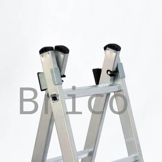 Escalera Aluminio 2X8 - 2,32+2,32 M - 52x25mm