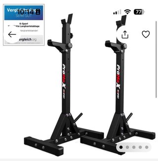 Soporte para sentadillas nueva No incluye pesas