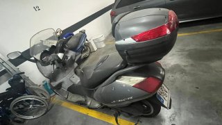 Aprilia Arrecife 250cc Moto Scooter Gris