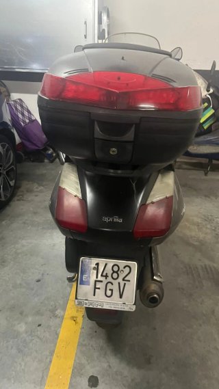 Aprilia Arrecife 250cc Moto Scooter Gris
