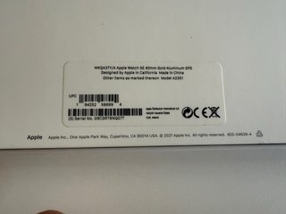 Apple Watch SE 40mm GPS Oro/Rosa