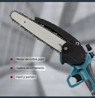 Motosierra Inalámbrica 8 Pulgadas (2 Baterías)