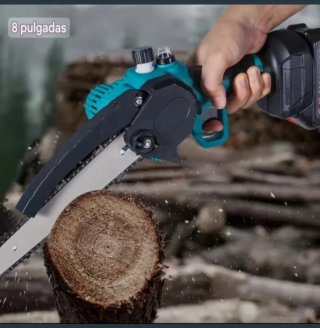 Motosierra Inalámbrica 8 Pulgadas (2 Baterías)