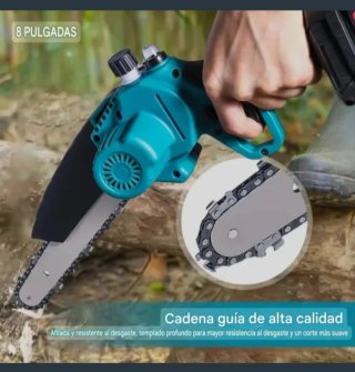 Motosierra Inalámbrica 8 Pulgadas (2 Baterías)