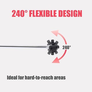 HARDZTOOL Barra Articulación 0.5'' Cabeza Flexible