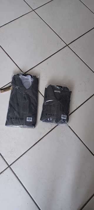 Camicia maniche lunghe uomo taglia XL