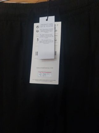 Pantalón Cargo Fit Stradivarius Negro
